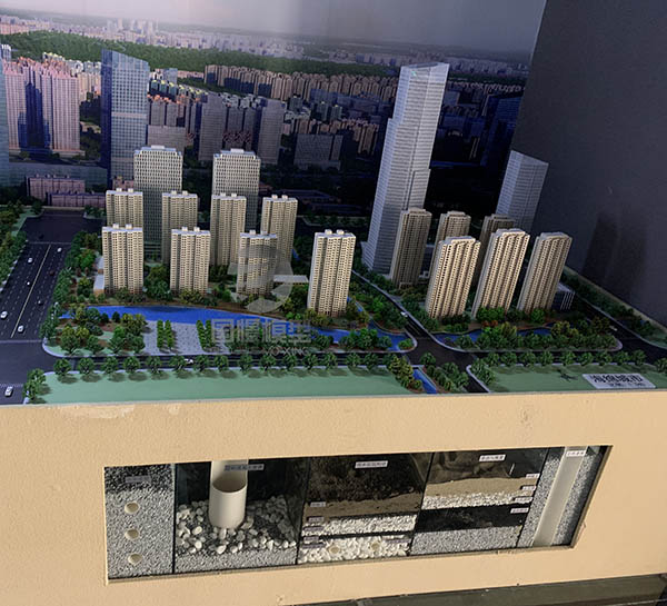 汾西县建筑模型