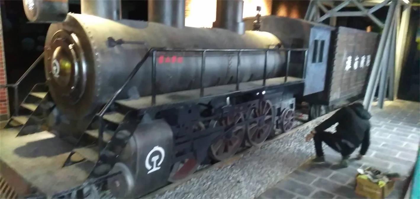 汾西县蒸汽火车模型